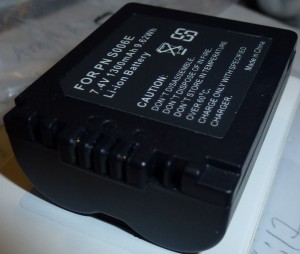 Batteri för Panasonic Lumix CGA-S006E CGA-S006A/1B DMW-BMA7 DMC-FZ50 FZ30 FZ28